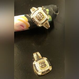 Gorgeous Diamond Trio Jewelry Set